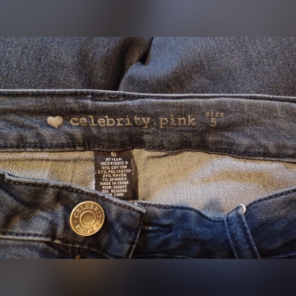 A Celebrity Pink Indigo Blue Skinny Denim Jeans - Picture 6 of 6